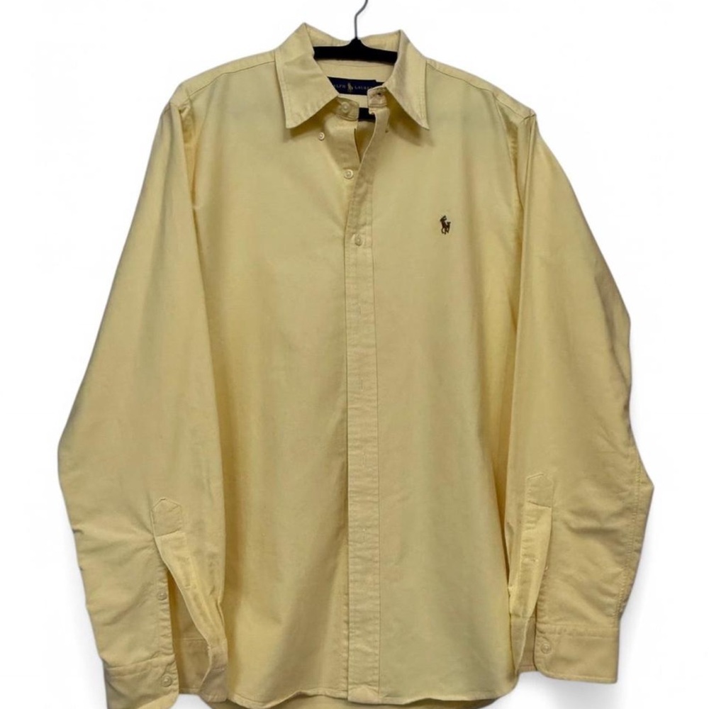 Men's Yellow Polo by Ralph Lauren Shirt